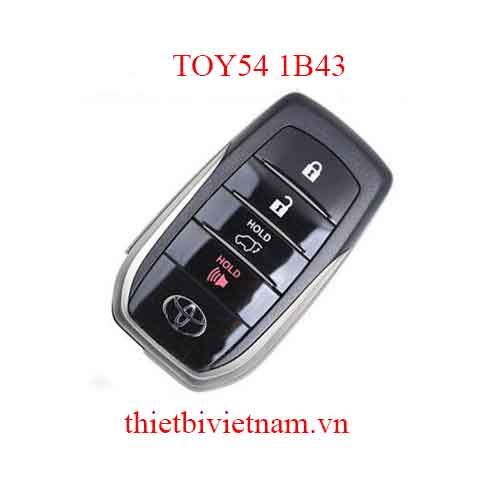 Chìa khóa ô tô Toyota Keyless Go 4 nút -TOY54 1B43