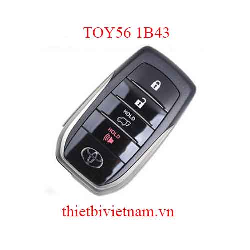 Chìa khóa ô tô Toyota Keyless Go 4 nút -TOY56 1B43