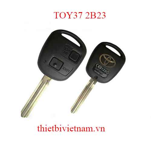Chìa khóa ô tô Toyota Land Cruiser Remote 2 Button 433 mhz 2000 – 2008 TOY37 2B23