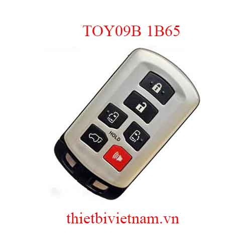 Chìa khóa ô tô Toyota Siena Limit Keyless Go 6 Nút 315mhz 2010 – 2015 – TOY09B 1B65