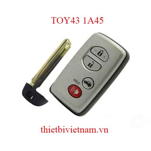 Chìa khóa ô tô Toyota Venza Keyless Go 4 Button 315 mhz 2009 – 2013 ( Original ) TOY43 1A45