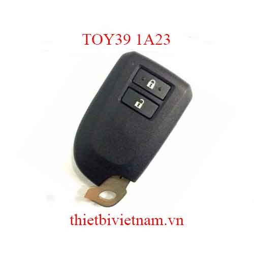 Chìa khóa ô tô Toyota Yaris Keyless Go 433mhz 2 Button 2014 ( Original ) TOY39 1A23