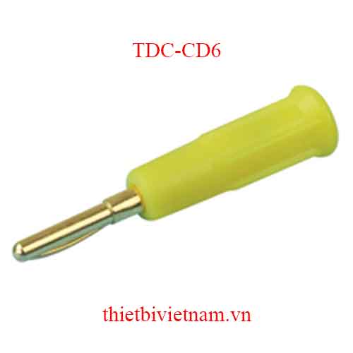 CHỐT CẮM AN TOÀN ĐỰC BANANA 2MM LOẠI 3 MODEL TDC-CD6