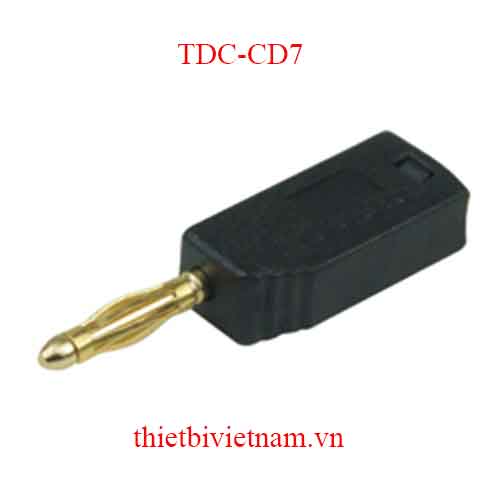 CHỐT CẮM AN TOÀN ĐỰC BANANA 2MM LOẠI 4 MODEL TDC-CD7