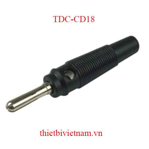 CHỐT CẮM AN TOÀN ĐỰC BANANA 4MM LOẠI 10 MODEL TDC-CD18