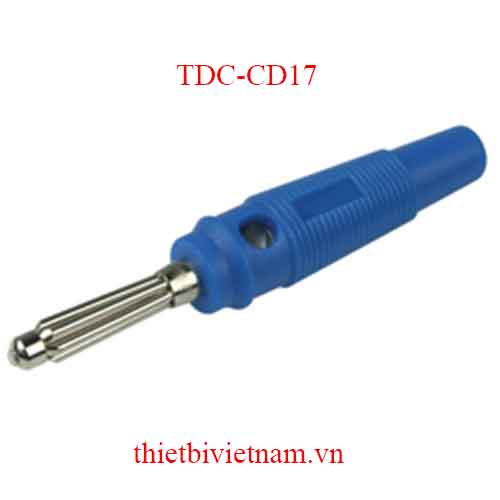 CHỐT CẮM AN TOÀN ĐỰC BANANA 4MM LOẠI 9 MODEL TDC-CD17