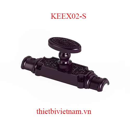 Chốt Cremone hợp kim kẽm EX 02 sơn tím KEEX02-S