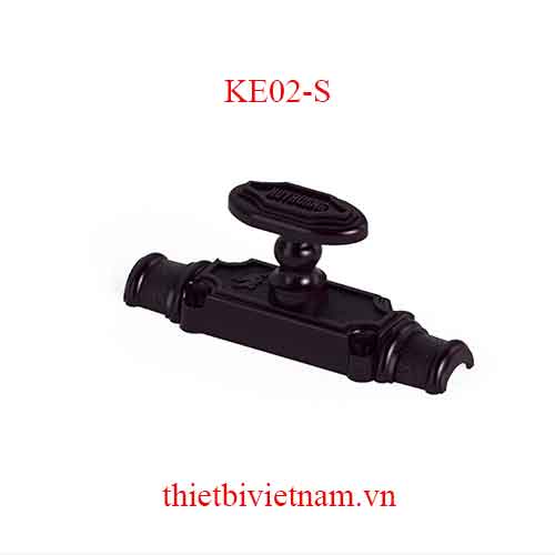 Chốt Cremone hợp kim nhôm 02 sơn Tím KE02-S