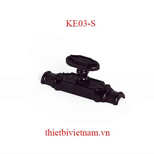 Chốt Cremone hợp kim nhôm 03 sơn tím KE03-S