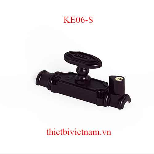 Chốt Cremone hợp kim nhôm 06 sơn tím KE06-S