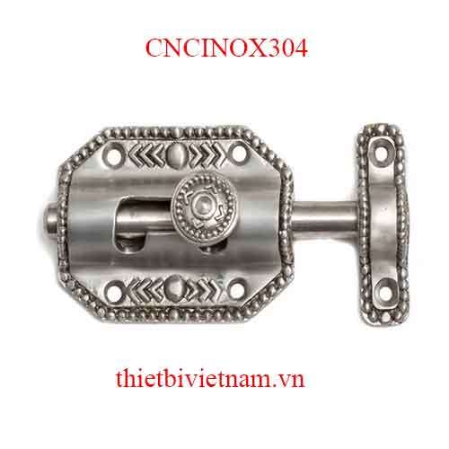 Chốt ngang cửa bằng Inox 304 đúc dài 1 tấc CNCINOX304