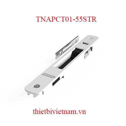 Chốt sập cửa lùa hệ 55 AP01 màu trắng TNAPCT01-55STR