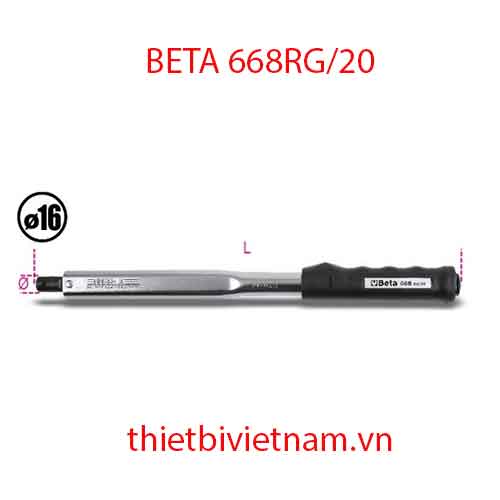 CLICK-TYPE TORQUE BAR BETA MODEL 668RG/20