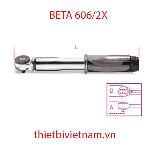 CLICK-TYPE TORQUE WRENCHES BETA MODEL 606/2X