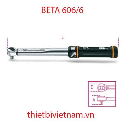 CLICK-TYPE TORQUE WRENCHES BETA MODEL 606/6