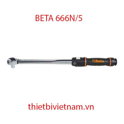 CLICK-TYPE TORQUE WRENCHES BETA MODEL 666N/5