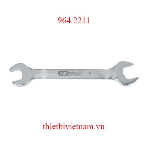 Cờ lê 2 đầu miệng 19x22mm thép không gỉ model 964.2211 KS Tools