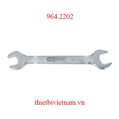 Cờ lê 2 đầu miệng 6x7mm thép không gỉ model 964.2202 KS Tools