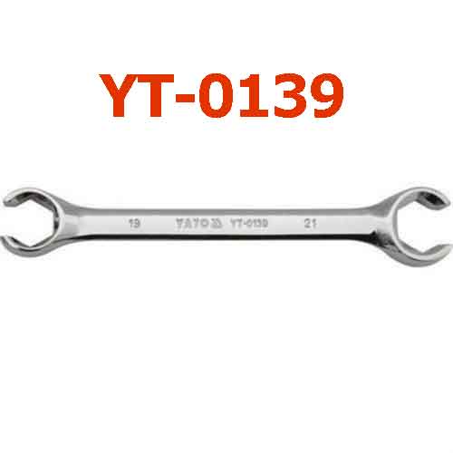 Cờ lê 2 đầu miệng loe mở đai ốc 19x21mm YATO YT-0139