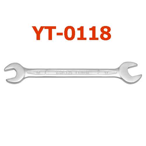 Cờ lê 2 đầu miệng (mờ) hệ mét 16x17mm YATO YT-0118