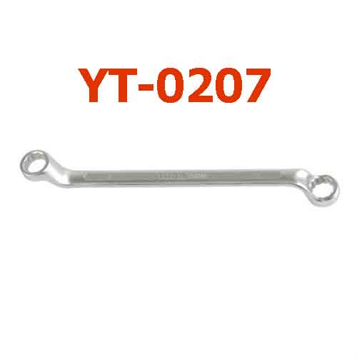 Cờ lê 2 đầu tròng (Mờ) hệ mét 6x7mm YATO YT-0207