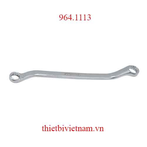 Cờ lê 2 đầu vòng 24x27mm thép không gỉ model 964.1113 KS Tools