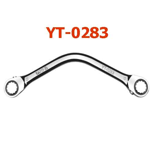 Cờ lê 2 đầu vòng bán nguyệt tự đông (bóng)12x15MM YATO YT-0284