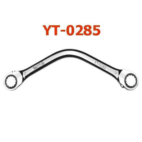 Cờ lê 2 đầu vòng bán nguyệt tự đông (bóng)13x14MM YATO YT-0285