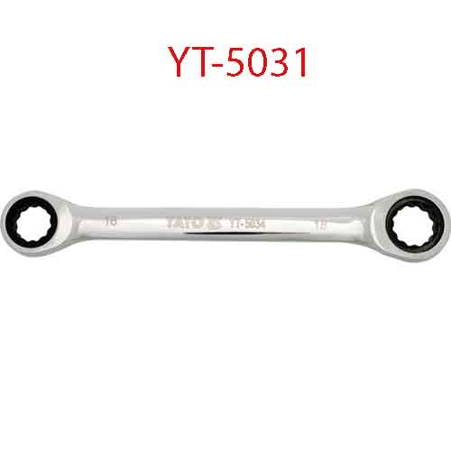 Cờ lê 2 đầu vòng tự động (bóng) hệ mét 10x11mm YATO YT-5031