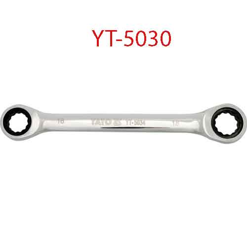 Cờ lê 2 đầu vòng tự động (bóng) hệ mét 8x9mm YATO YT-5030