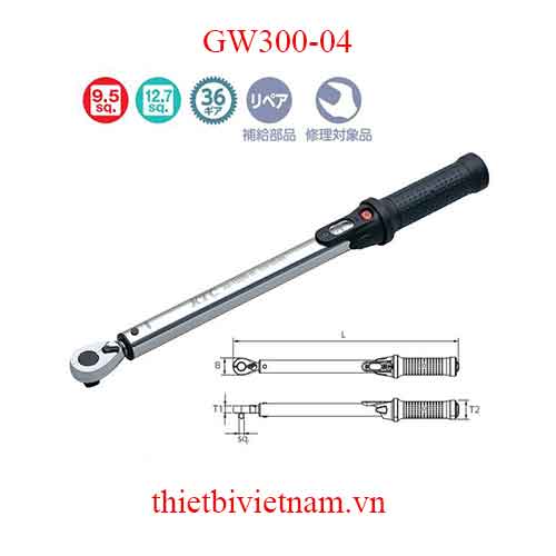 Cờ lê đặt lực trước KTC GW300-04