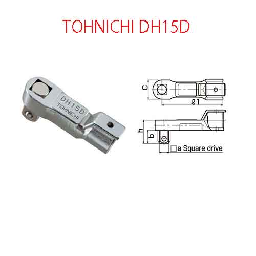 CỜ LÊ ĐẦU Ổ ĐĨA VUÔNG TOHNICHI DH15D
