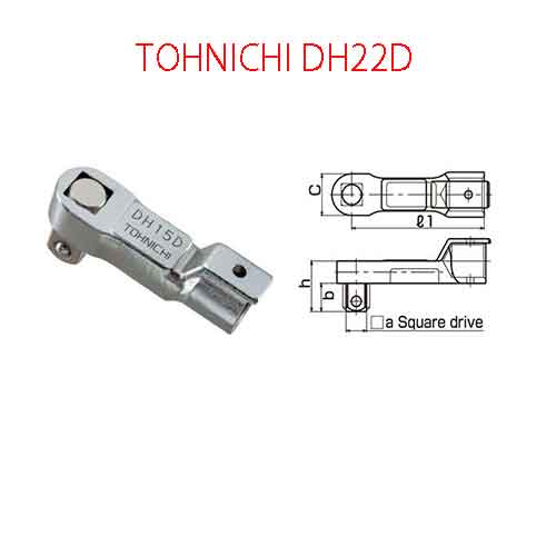 CỜ LÊ ĐẦU Ổ ĐĨA VUÔNG TOHNICHI DH22D