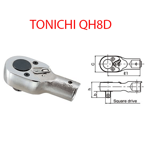 CỜ LÊ ĐẦU RATCHET TOHNICHI QH8D