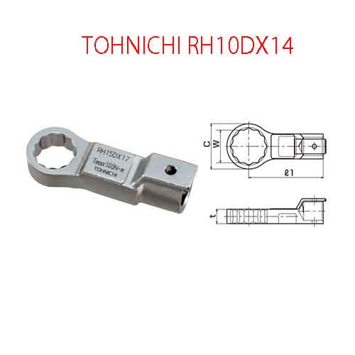 CỜ LÊ ĐẦU VÒNG TOHNICHI RH10DX14