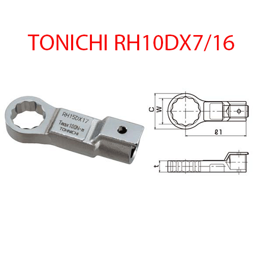 CỜ LÊ ĐẦU VÒNG TOHNICHI RH10DX7/16