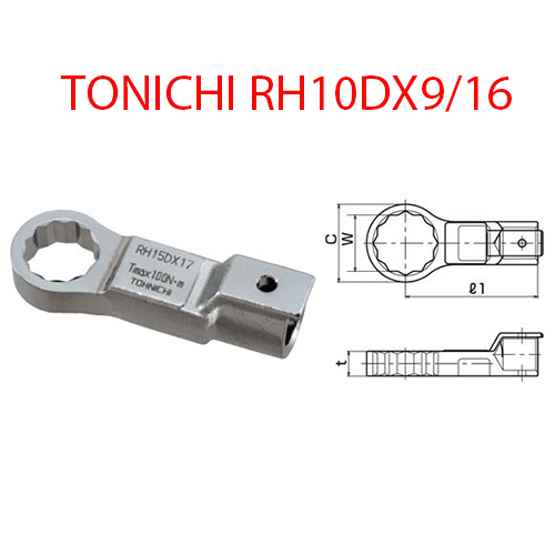 CỜ LÊ ĐẦU VÒNG TOHNICHI RH10DX9/16