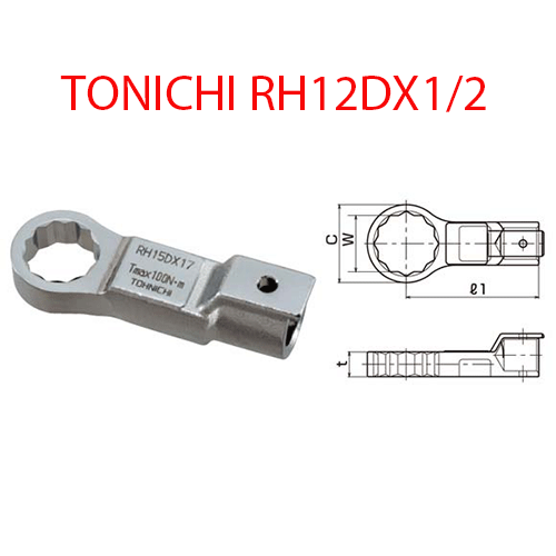 CỜ LÊ ĐẦU VÒNG TOHNICHI RH12DX1/2