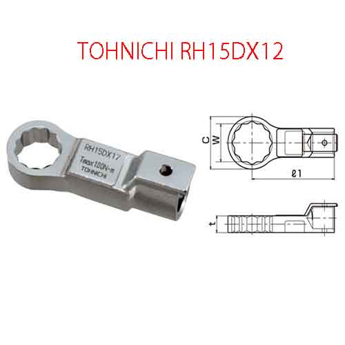 CỜ LÊ ĐẦU VÒNG TOHNICHI RH15DX12
