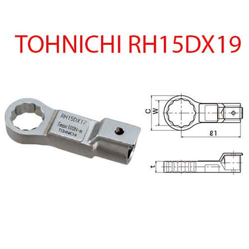 CỜ LÊ ĐẦU VÒNG TOHNICHI RH15DX19