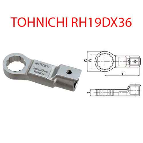 CỜ LÊ ĐẦU VÒNG TOHNICHI RH19DX36