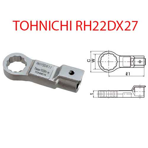 CỜ LÊ ĐẦU VÒNG TOHNICHI RH22DX27