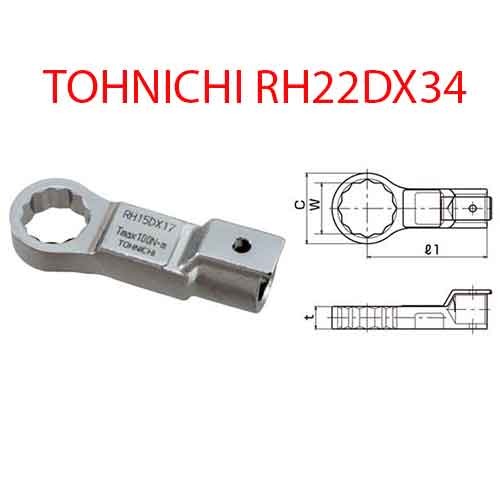 CỜ LÊ ĐẦU VÒNG TOHNICHI RH22DX34