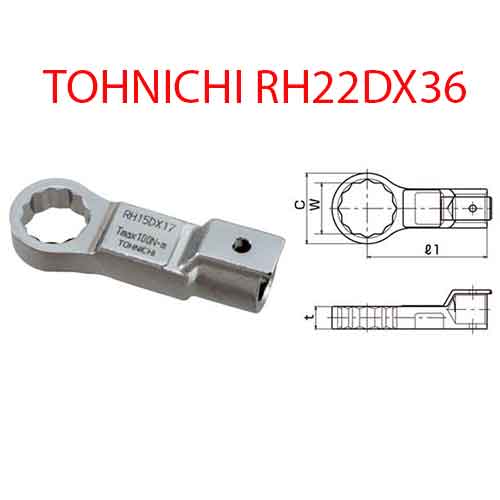 CỜ LÊ ĐẦU VÒNG TOHNICHI RH22DX36