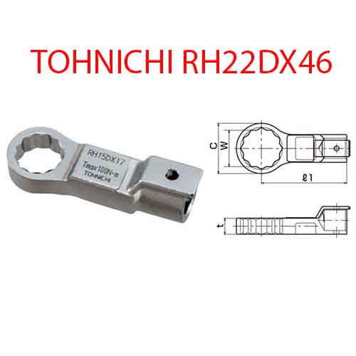 CỜ LÊ ĐẦU VÒNG TOHNICHI RH22DX46