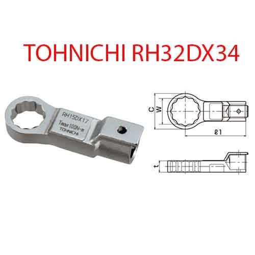 CỜ LÊ ĐẦU VÒNG TOHNICHI RH32DX34