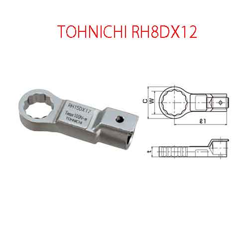 CỜ LÊ ĐẦU VÒNG TOHNICHI RH8DX12