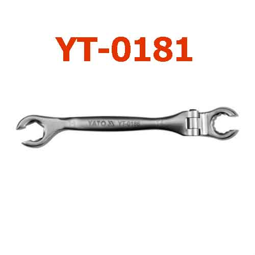 Cờ lê hai dầu miệng loe tự lắc  9mm YATO YT-0181