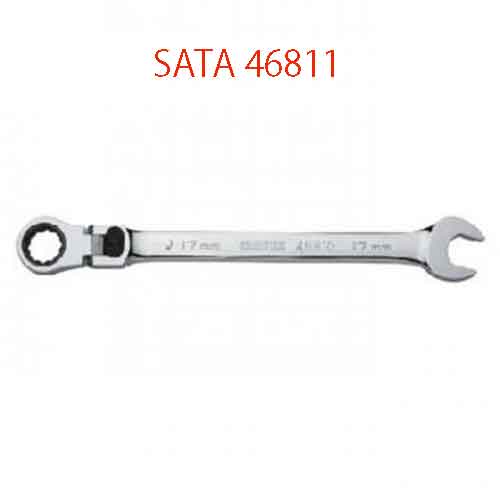 Cờ lê lắt léo tự động có chốt khóa 18mm SATA 46811