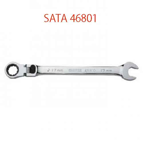 Cờ lê lắt léo tự động có chốt khóa 8mm SATA 46801